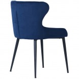 Nevada Orbit Chair - Navy Velvet